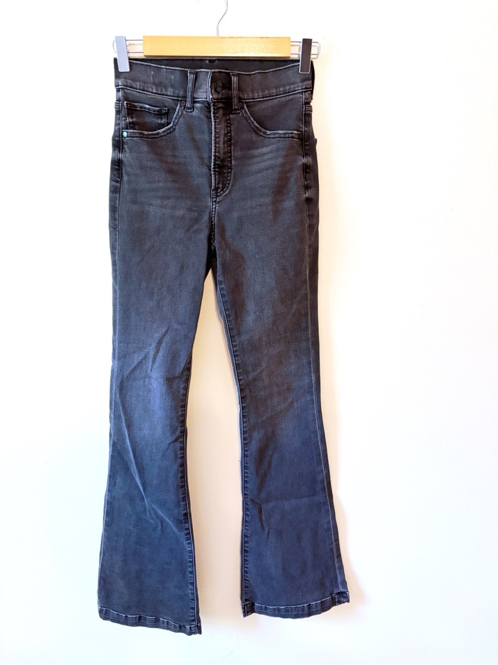 Express High Rise Flare Jeans